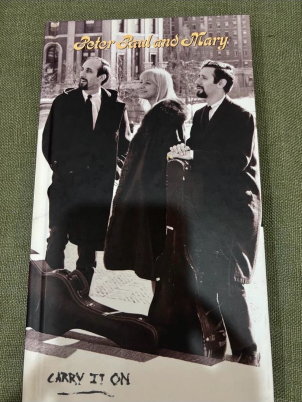 Peter Paul and Mary Carry It On 4 CD + Bonus DVD Box Set Rhino 2004 Folk